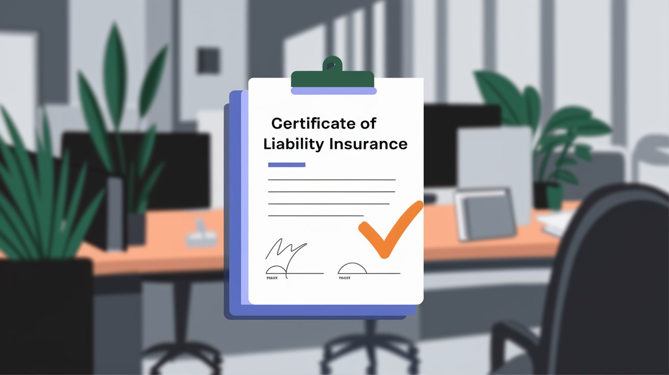 Secure your company's future with a certificate of general liability insurance, safeguarding against financial risks and legal liabilities.